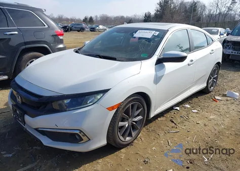 2020 Honda Civic Ex z USA, uszkodzony, nr VIN 19XFC1F37LE018676